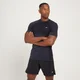 MP Essentials naadloos T-shirt met korte mouwen voor heren - Zwart gemêleerd
