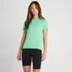 MP Performance sportshirt voor dames - IJsgroen gemêleerd met witte vlek