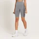 MP Curve fietsshort met hoge taille voor dames - Grijs gemêleerd