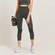MP Curve driekwartlegging met hoge taille voor dames - Carbongrijs gemêleerd