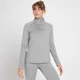 MP Velocity shirt met kwartrits voor dames - Stormgrijs