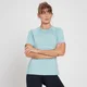 MP Velocity Ultra reflecterend T-shirt voor dames - Cyaanblauw