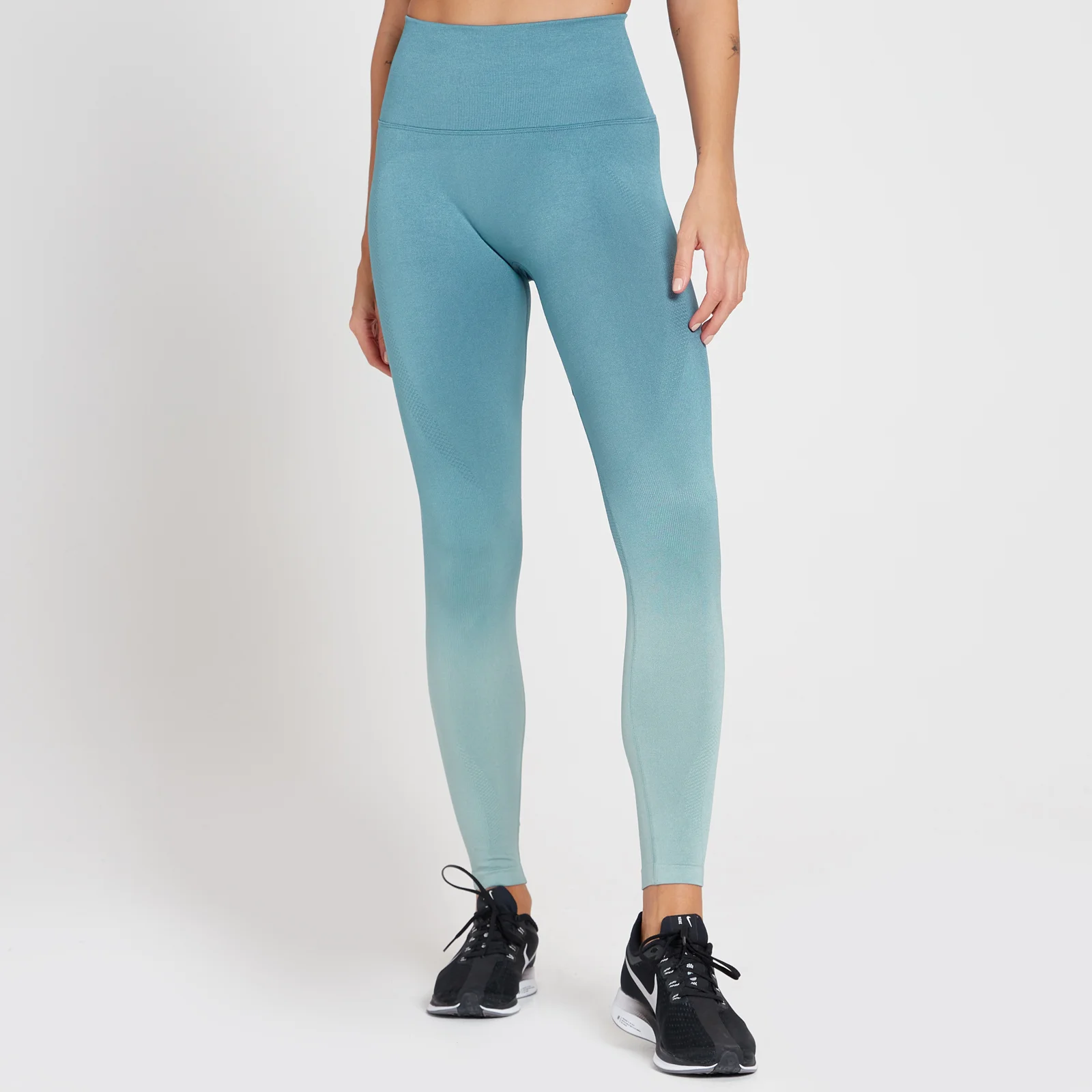 MP Velocity Ultra naadloze legging voor dames - Steenblauw - XXS Afbeelding 1