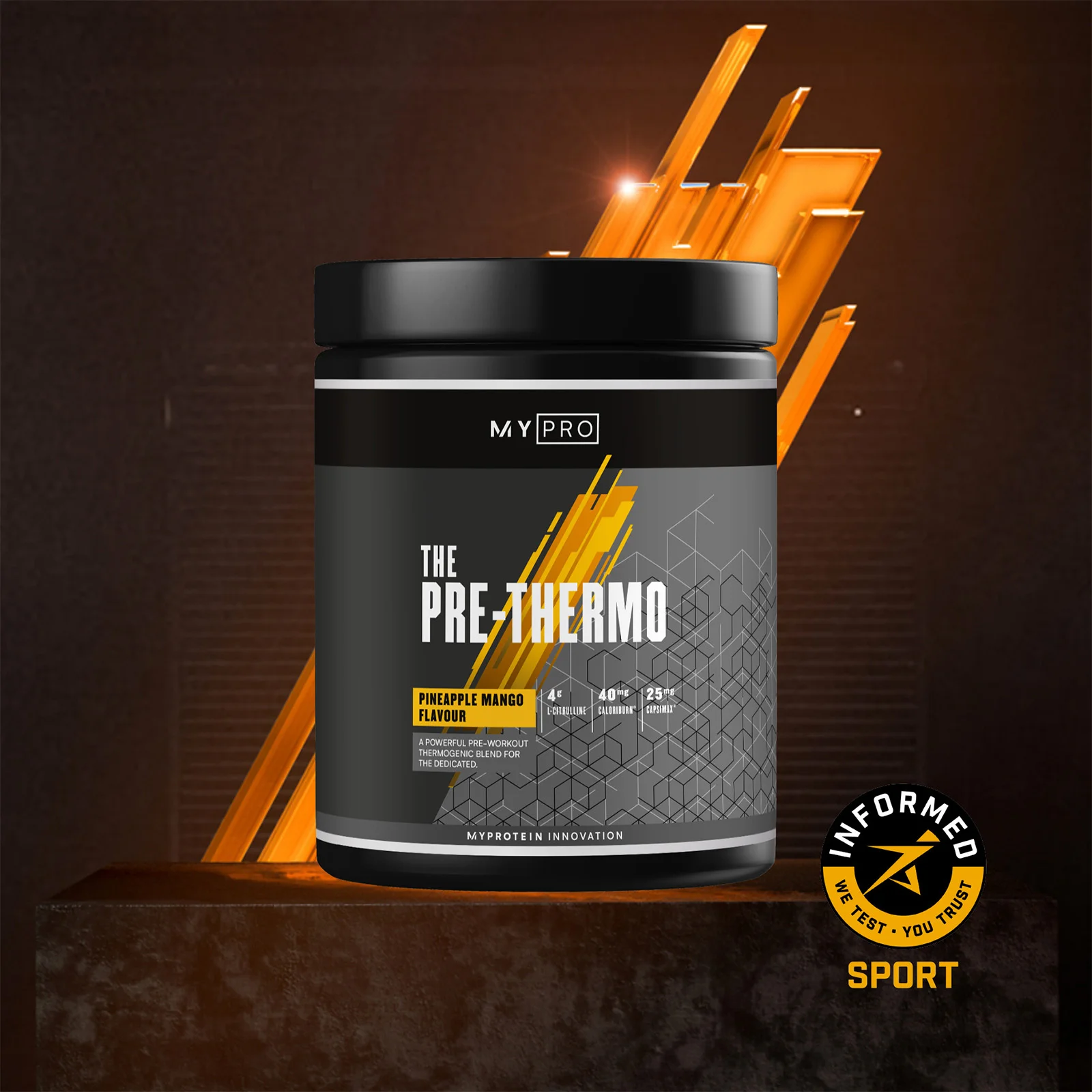 THE Pre-Thermo - 30servings - Ananas Mango Afbeelding 1