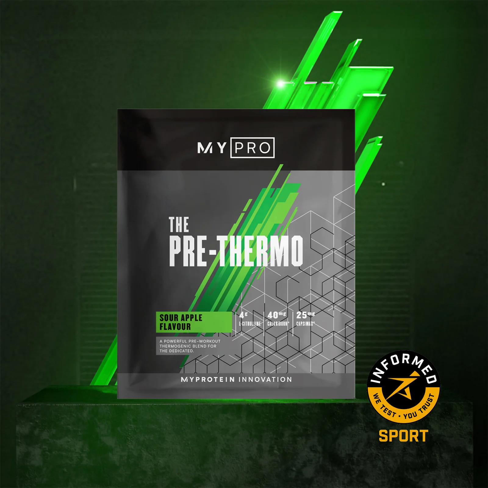 THE Pre-Thermo - 1servings - Zure Appel Afbeelding 1