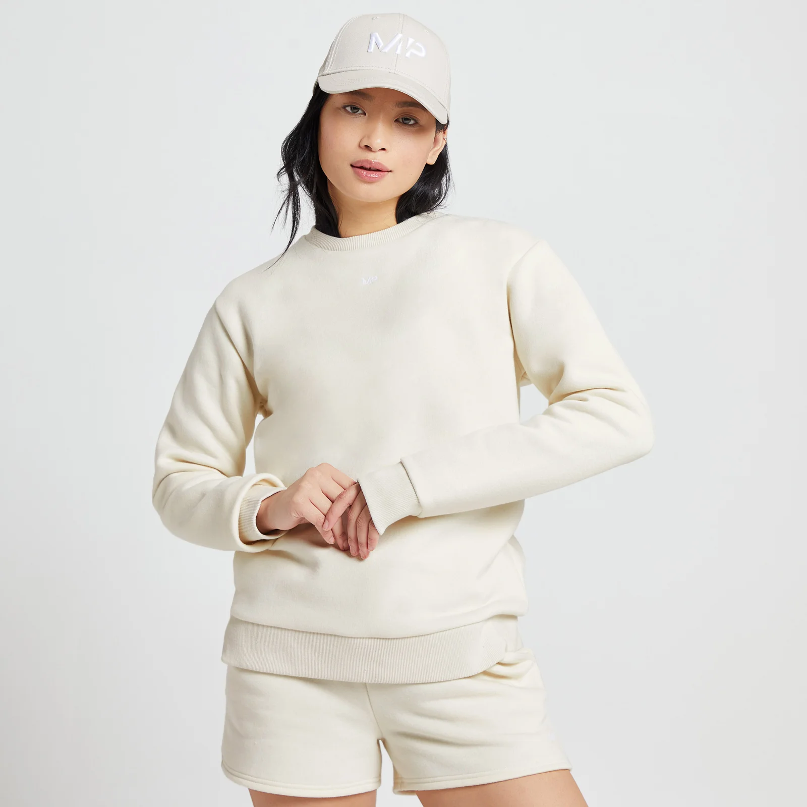 MP sweatshirt voor dames - Ecru - XXS Afbeelding 1