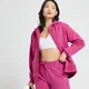 MP hoodie met rits over de hele lengte voor dames - Sangria