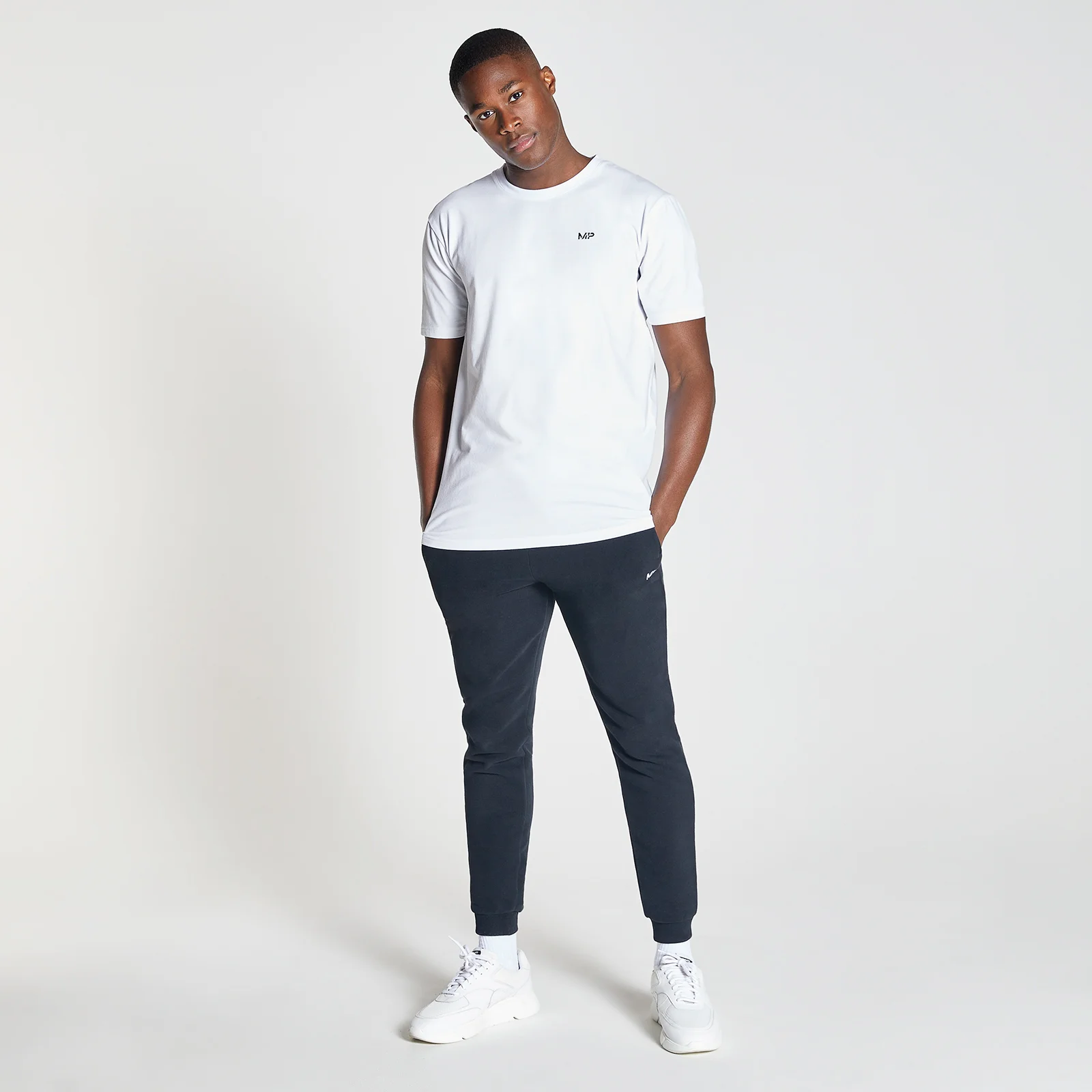 MP Men's Essentials Drirelease Short Sleeve T-Shirt - Wit - XXS Afbeelding 1