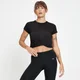 MP Composure kort T-shirt met gedraaide voorkant voor dames - Zwart