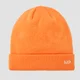MP beanie - Nectarine/Wit