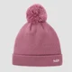 MP muts met pompon - Mauve