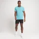 MP Performance T-shirt met korte mouwen voor heren - Rookgroen gemêleerd