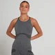 MP Dynamic Training naadloos hemd voor dames - Verwassen zwart