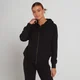 MP Dynamic Training hoodie met volledige rits voor dames - Verwassen zwart
