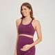 MP Maternity/Nursing sportbeha - Donkerpaars
