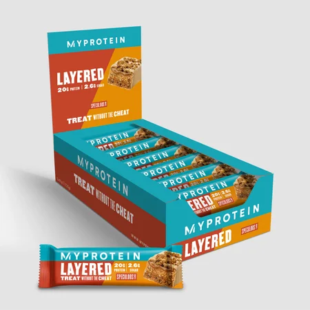 Layered Bar met speculoossmaak (12 x 60g)