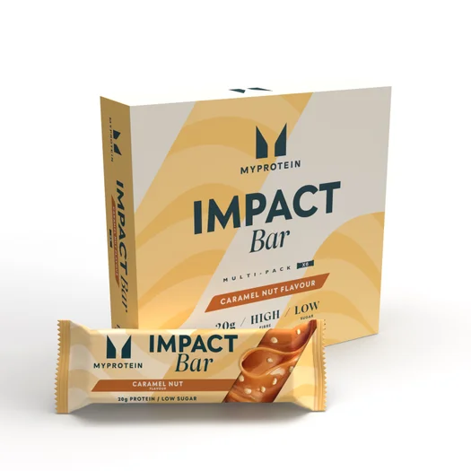 Impact Protein Bar - 6 x 64g - Karamel Noot
