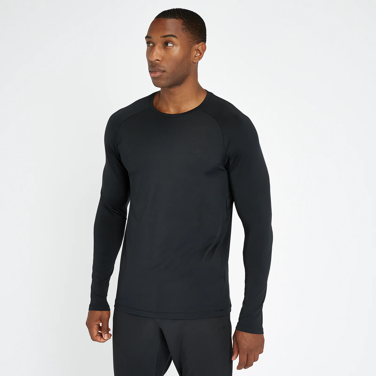 MP Training Ultra sportshirt met lange mouwen voor heren - Zwart - XXS Afbeelding 1