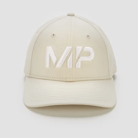 MP New Era 9FORTY baseballpet - Ecru/Wit