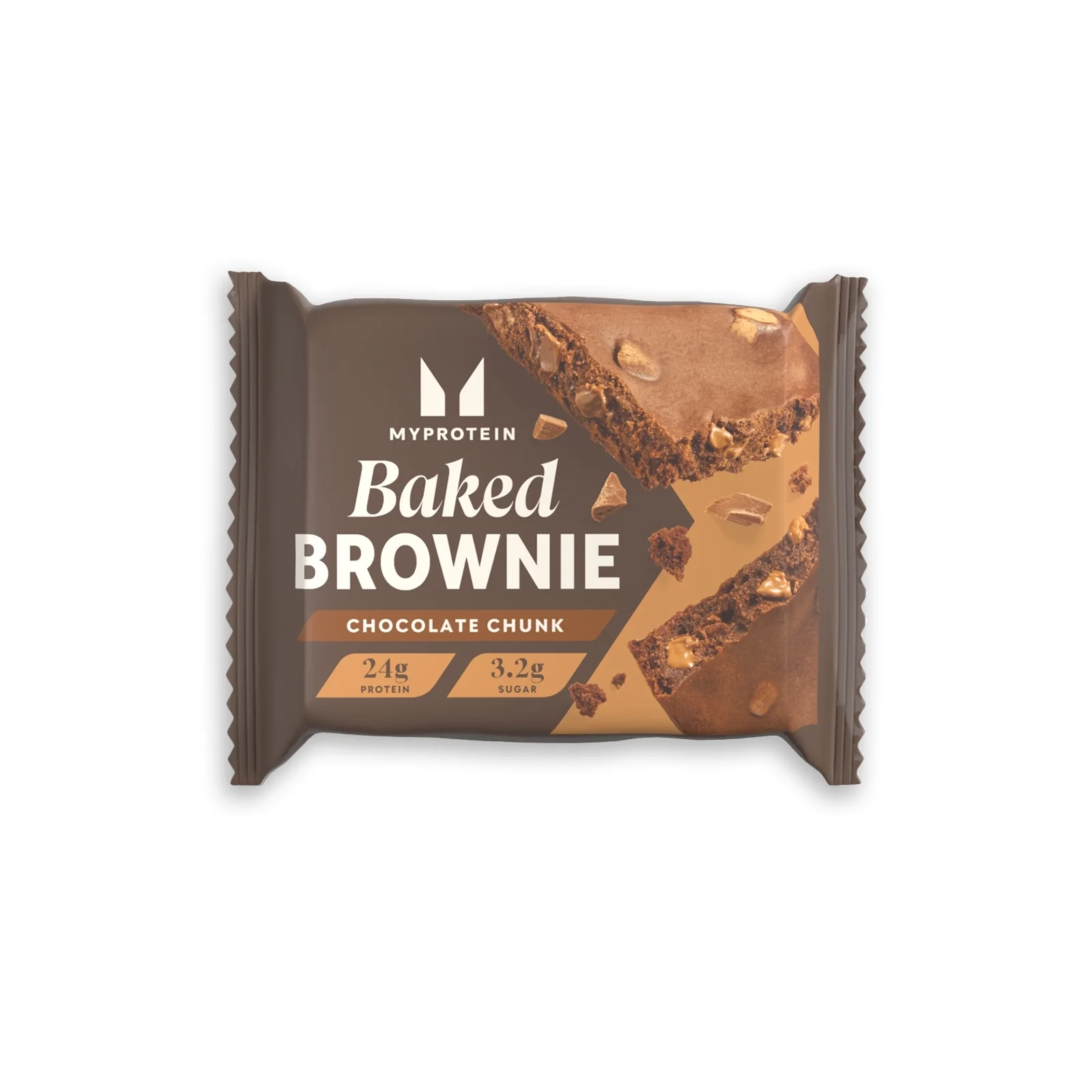 Myprotein Baked Brownie (Sample) - Chocolade Brok Afbeelding 1