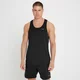 MP Tempo sportshirt met diep uitgesneden armsgaten voor heren - Zwart