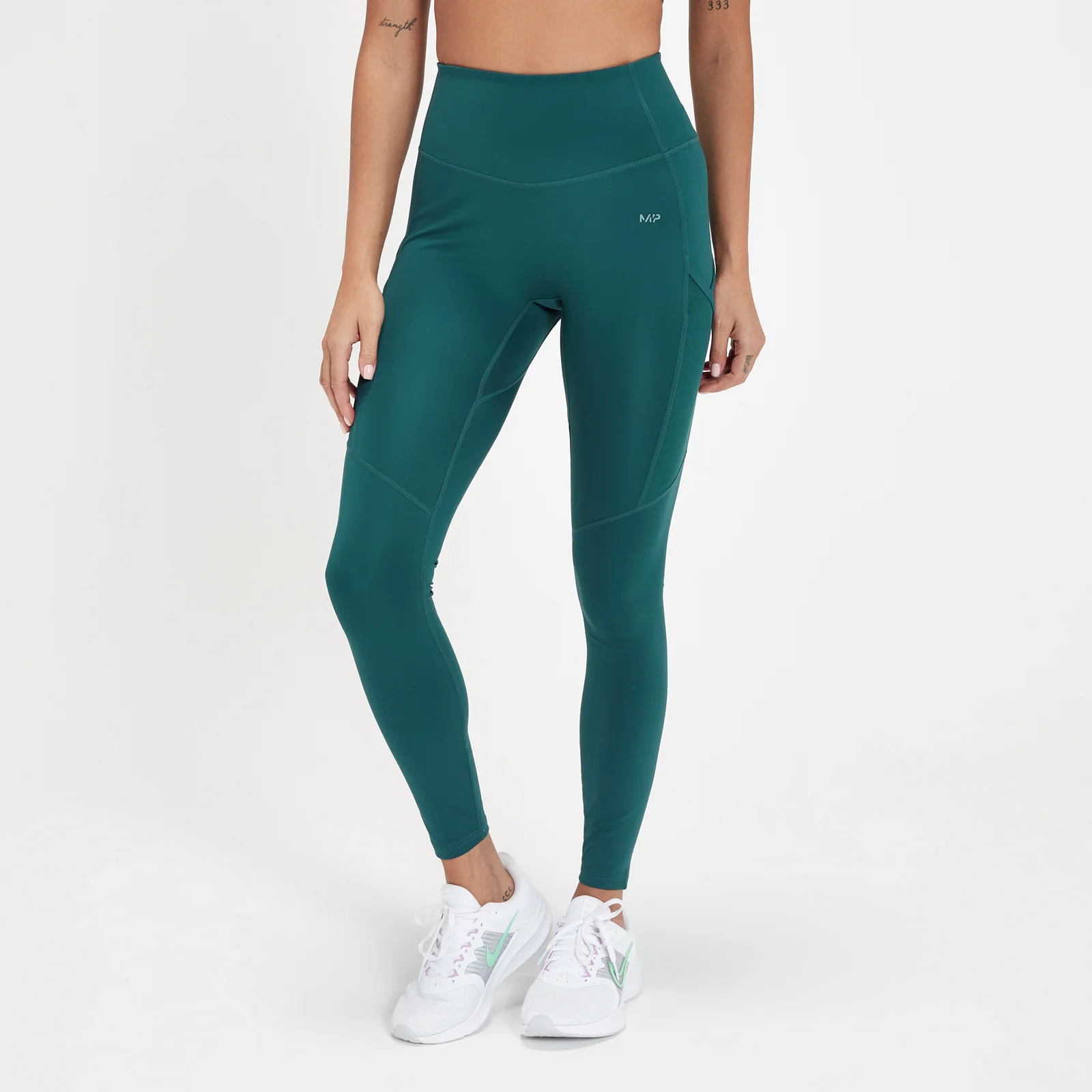 MP Tempo legging voor dames - Donkermarineblauw - XXS Afbeelding 1