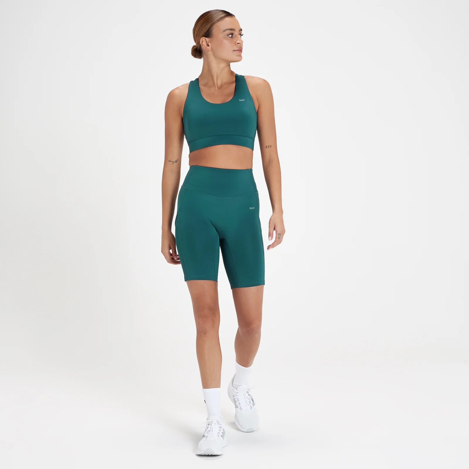 MP Tempo fietsshort voor dames - Donkermarineblauw - XXS Afbeelding 1