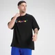 MP Crayola Graphic unisex oversized T-shirt - Zwart