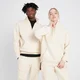 MP Rest Day sweatshirt met kwartrits - Ecru