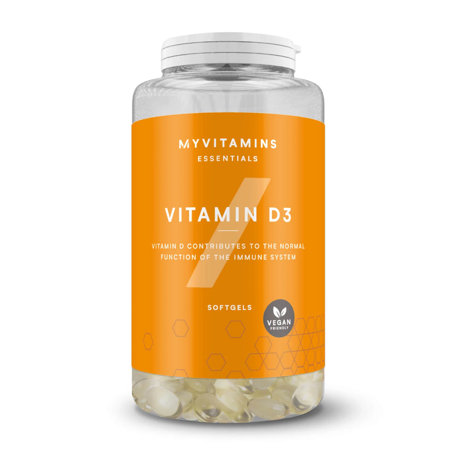Vitamine D3 Softgels - 30softgels - Vegan Afbeelding 1