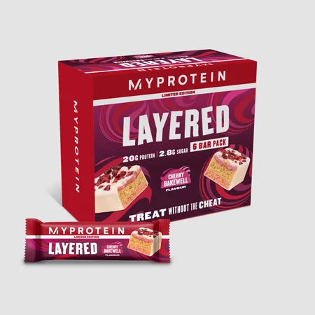 Reep met laagjes – Kers en amandel