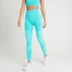 MP Impact scrunch naadloze legging voor dames - Rivierblauw