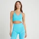 MP Impact scrunch naadloze sportbeha - Rivierblauw