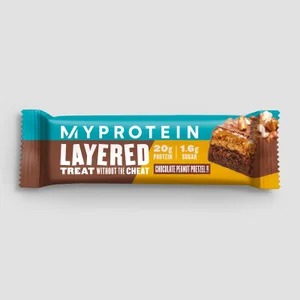 Layered Bar — Aardbeien - Flavour Chocolate Peanut Pretzel - NEW