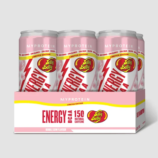 BCAA energiedrank - 6 x 330ml - Kauwgum