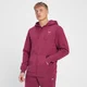 MP Rest Day hoodie met rits voor heren - Bessenrood