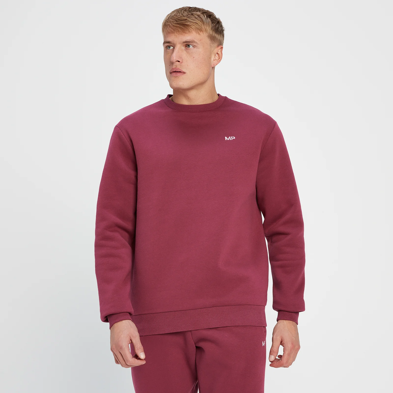 MP Rest Day sweatshirt voor heren - Bessenrood - XXS Afbeelding 1