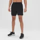 MP Composure 2-in-1 short met binnenbeenlengte van 13 cm voor heren - Zwart
