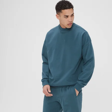MP Adapt sweatshirt met ronde hals voor heren - Rookblauw