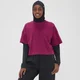 MP Adapt cropped T-shirt voor dames - Donkerpaars