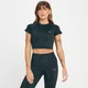 MP Tempo Wave naadloze croptop voor dames - Zwart