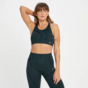 MP Tempo Wave naadloze sportbeha - Zwart - Size XXS