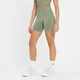 MP Shape naadloze fietsshort voor dames - Verwassen jadegroen