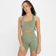 MP Shape Seamless Sportbeha voor dames - Verwassen jadegroen