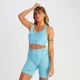 MP Shape naadloze sportbeha - Blauwe tie-dye