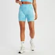 MP Shape naadloze fietsshort voor dames - Blauwe tie-dye
