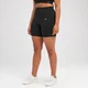 MP Tempo short met dierenprint voor dames - Zwart