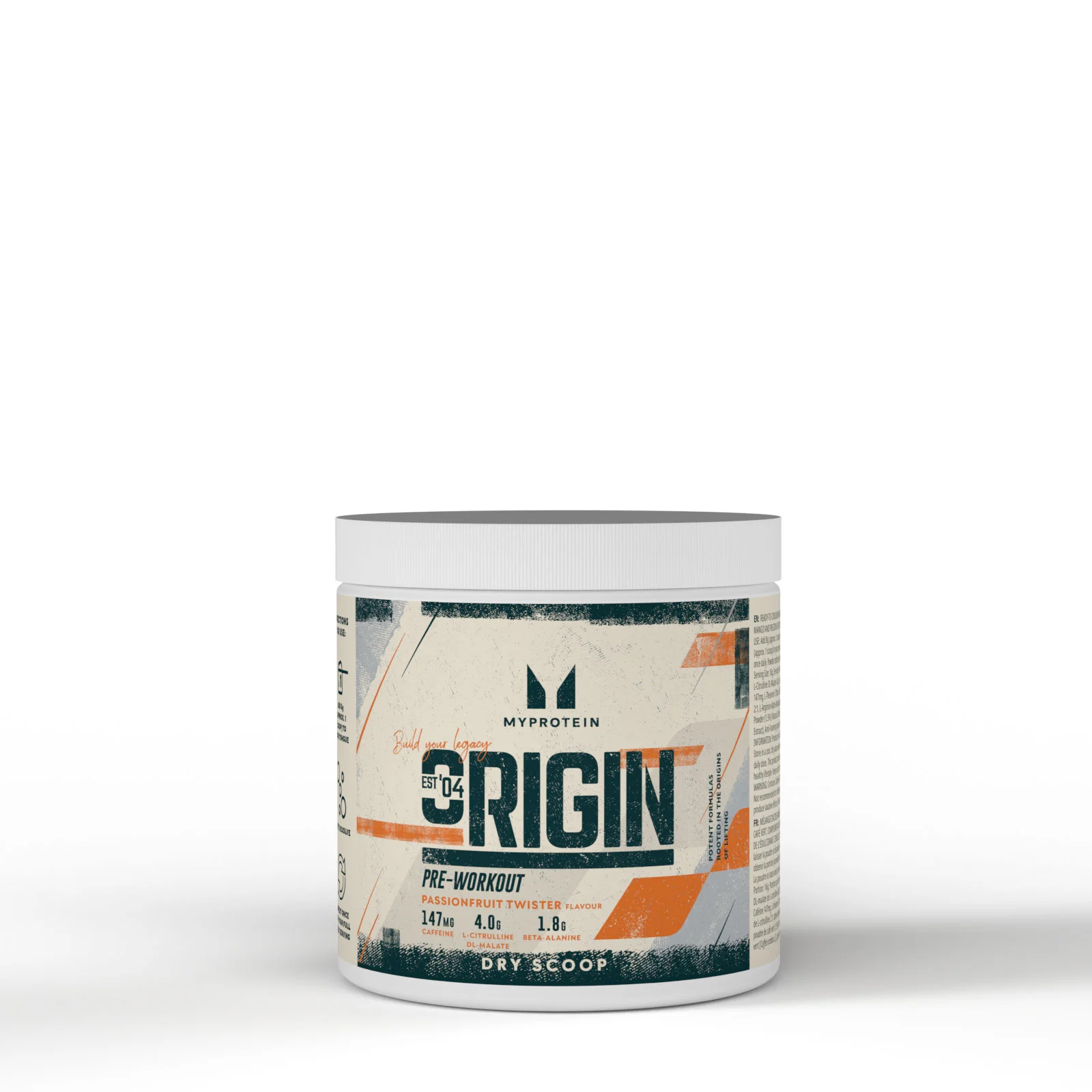 Origin Pre-Workout Dry Scoop - 18servings - Passionfruit Twister Afbeelding 1