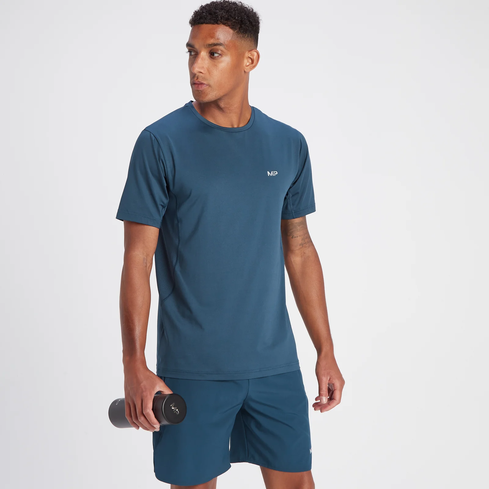 MP Velocity T-shirt met korte mouwen voor heren - Maanblauw - XS Afbeelding 1