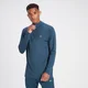 MP Velocity shirt met kwartrits voor heren - Maanblauw